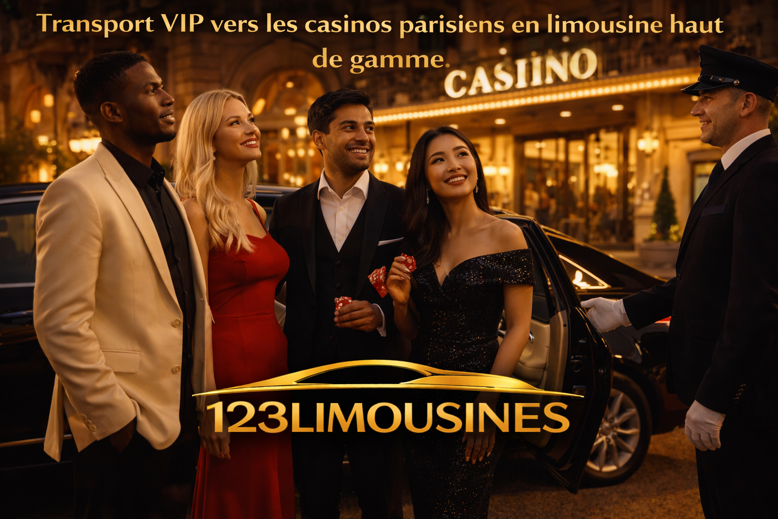 Casinos à Paris en limousine