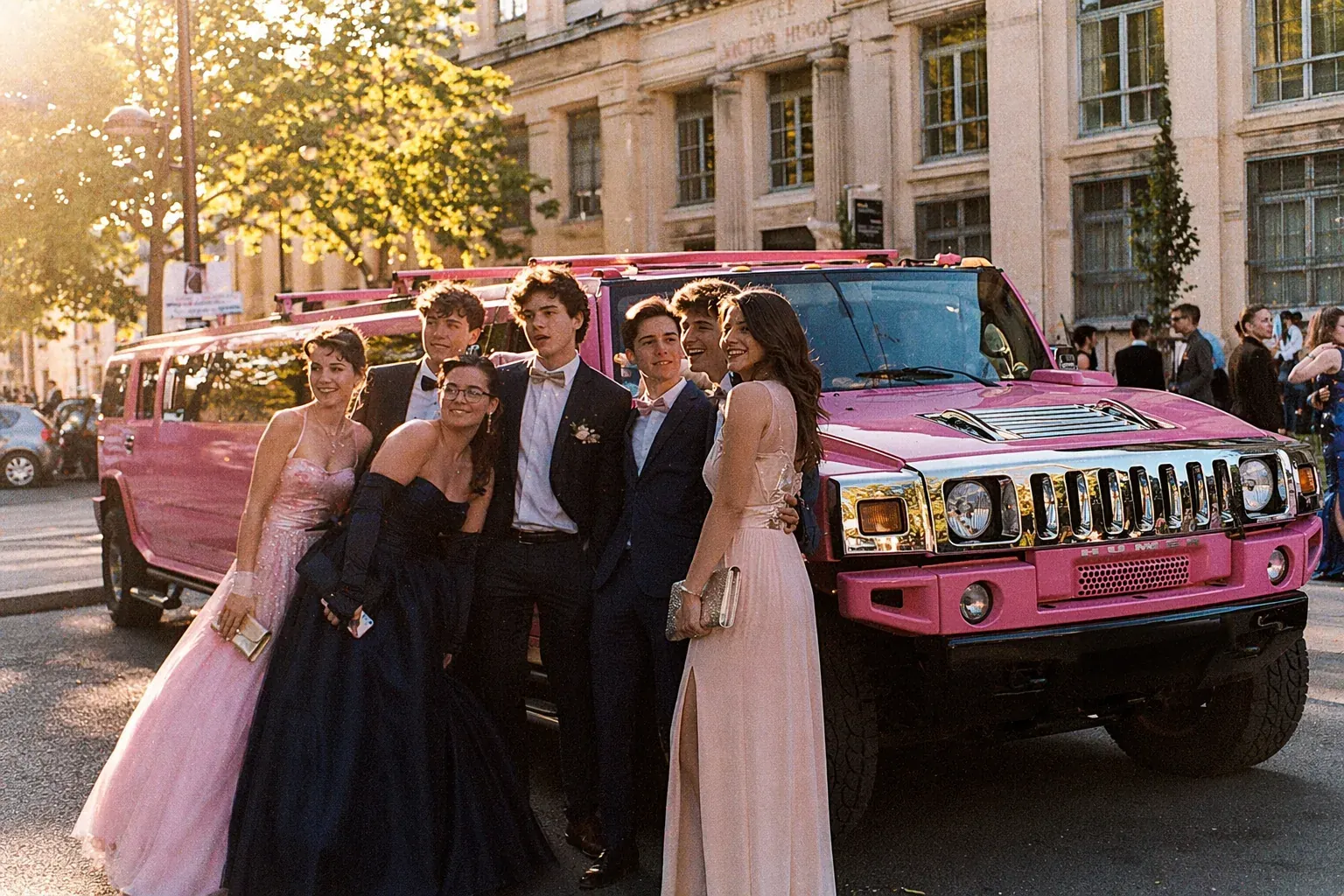 Bal fin d'année limousine Paris