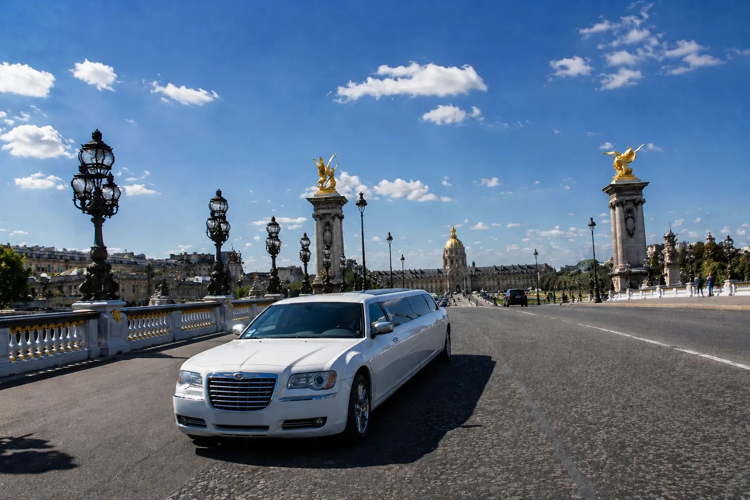 Visite Paris limousine chauffeur